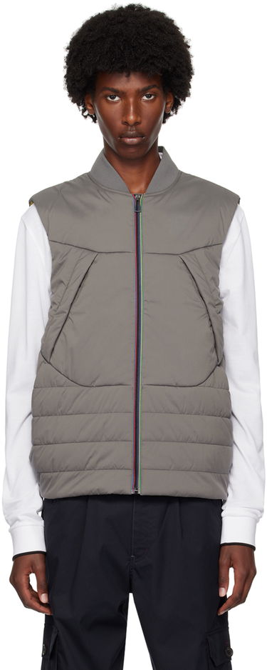 Vesta Paul Smith PS Paul Smith Paneled Vest Šedá | M2R-036Z-N21409-75, 0