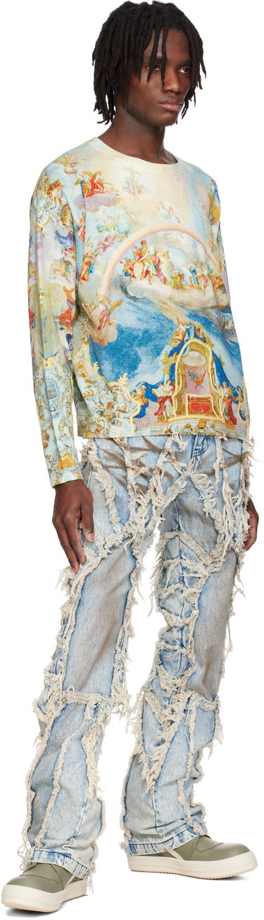 Sveter Who Decides War Who Decides War Archaic Graphic Print Sweater Rôznofarebný | 1110050030SS25, 3