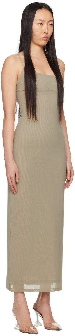 Šaty Miaou Miaou Thais Maxi Dress Zelené | 5019PM3GY, 1
