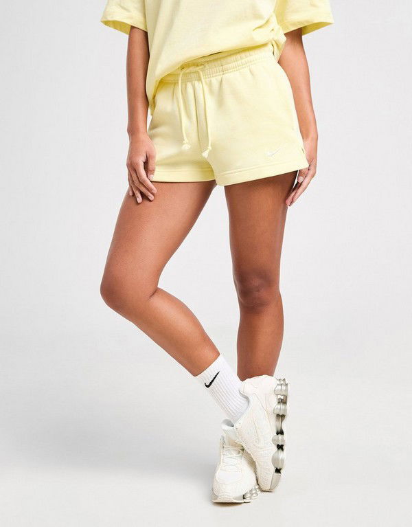 Šortky Nike Phoenix Fleece Standard 2 Inch Shorts Žltá | IF2132-744, 1