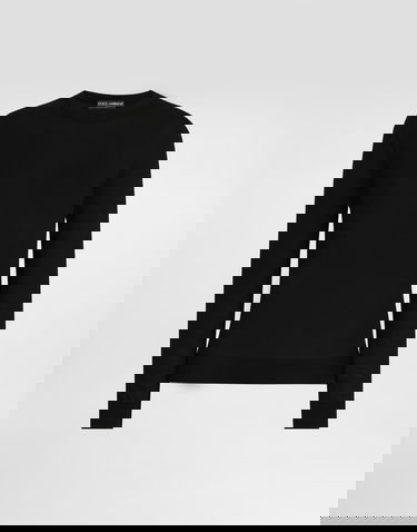 Sveter Dolce & Gabbana Dolce & Gabbana Cashmere Pullover Čierna | FXXAGZJBW0PN0000, 0