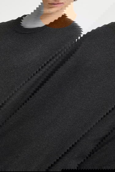 Sveter Carhartt WIP Alten Wool Blend Sweater Šedá | I033917.BTXX, 3