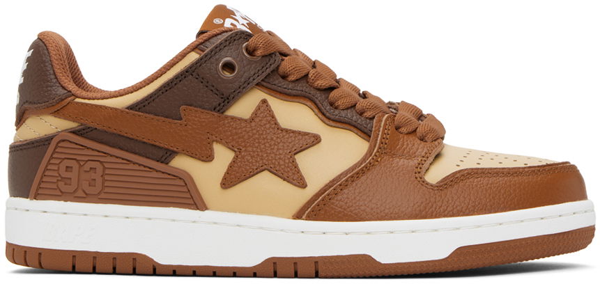 Tenisky a topánky BAPE Sk8 Sta #5 "Brown" Hnedá | 001FWJ801059I, 0