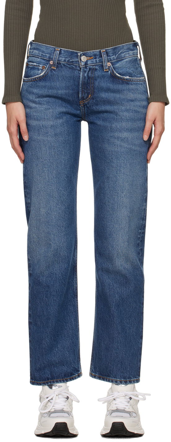 AGOLDE Amber Straight Leg Jeans