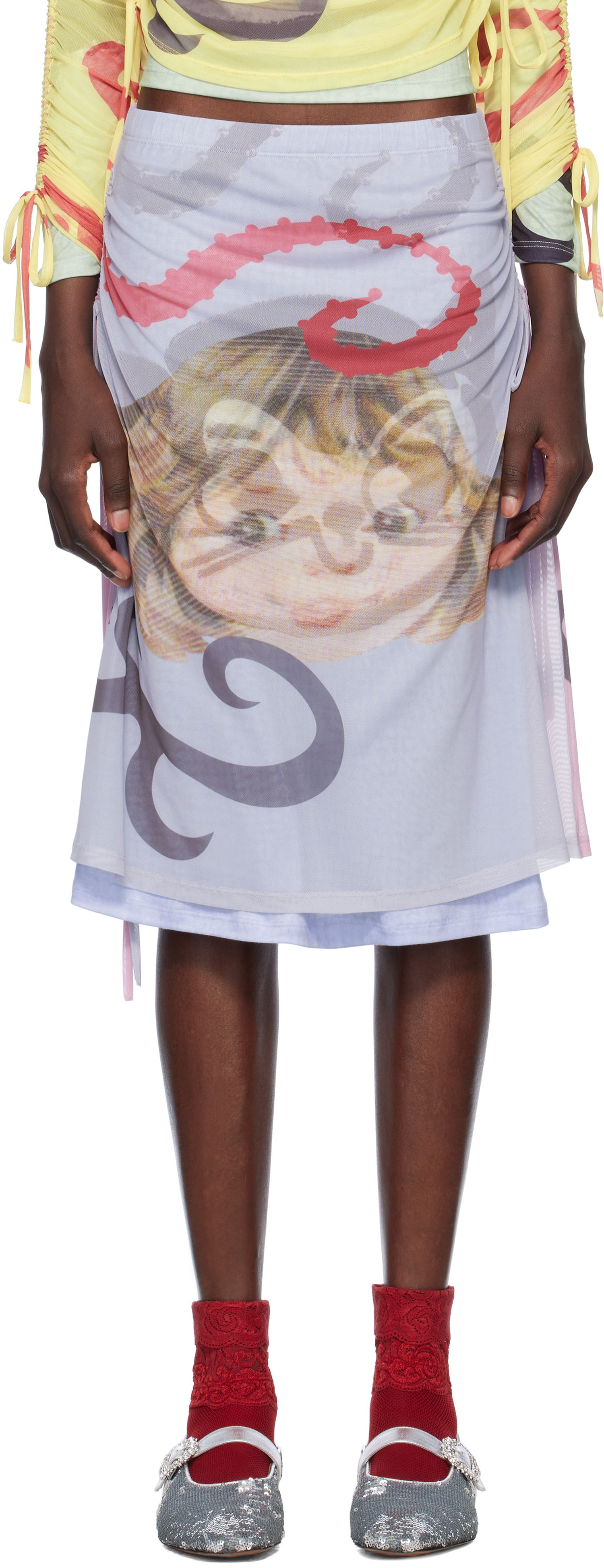 Sukňa Chopova Lowena Chopova Lowena Sam Cat Ballast Midi Skirt Rôznofarebný | 3263, 0