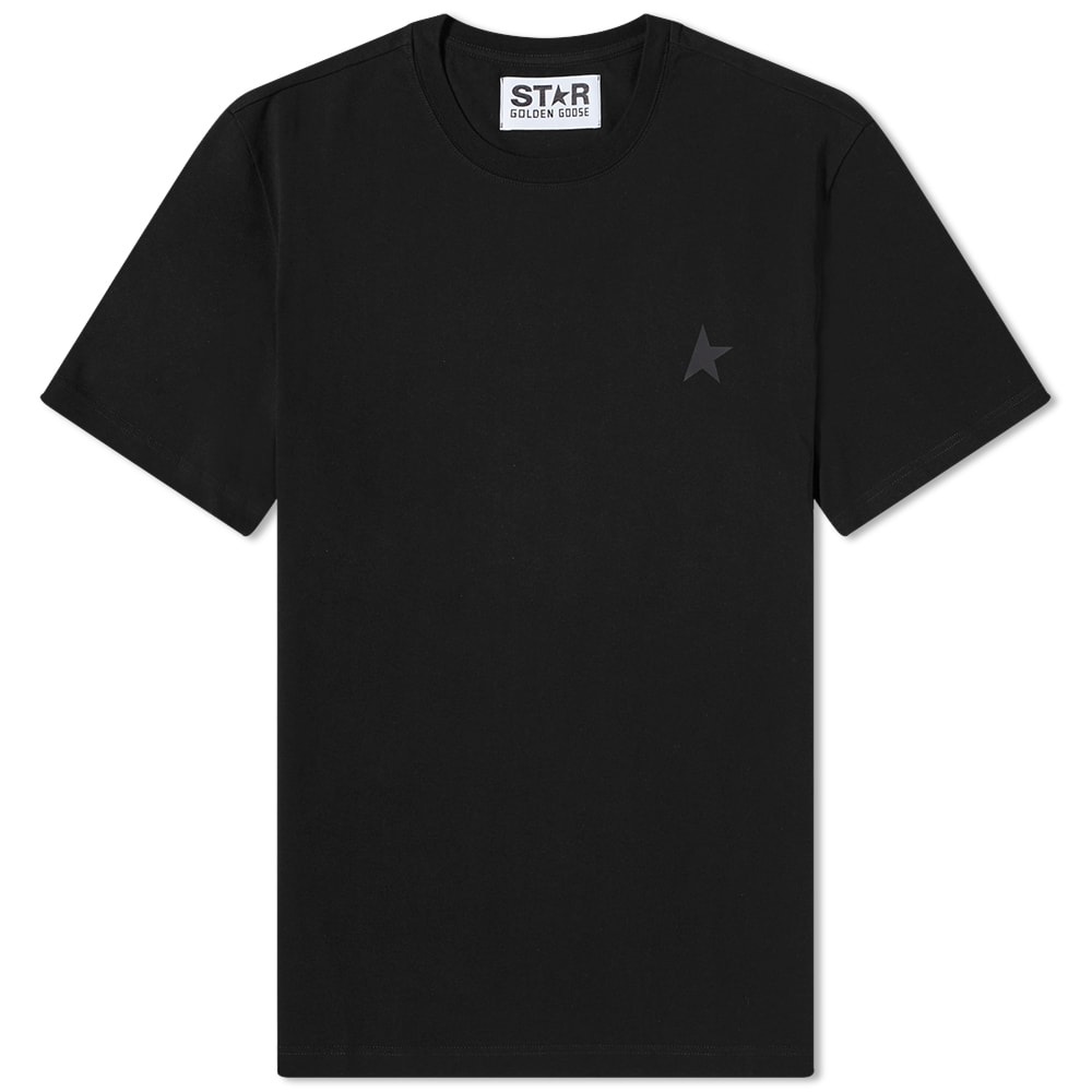 Tričko Golden Goose Small Star Chest Logo Tee Čierna | GMP01220-P000593-90100, 0