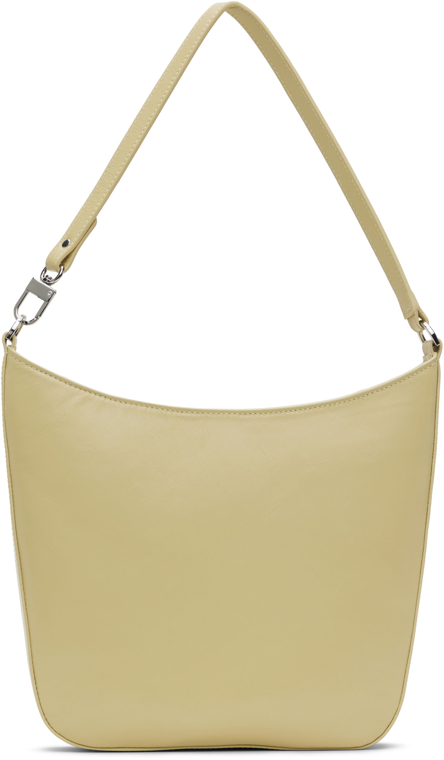 Taška cez rameno BY FAR BY FAR Suli Shoulder Bag Béžová | MWBSB053LL002BG032PL, 0