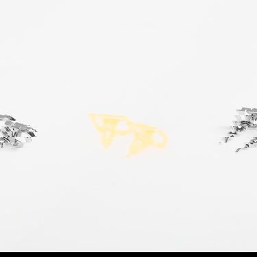 Náušnice Off-White Off-White OW Earrings with Rhinestones Metalická | OWOD299C99MET0017672, 1