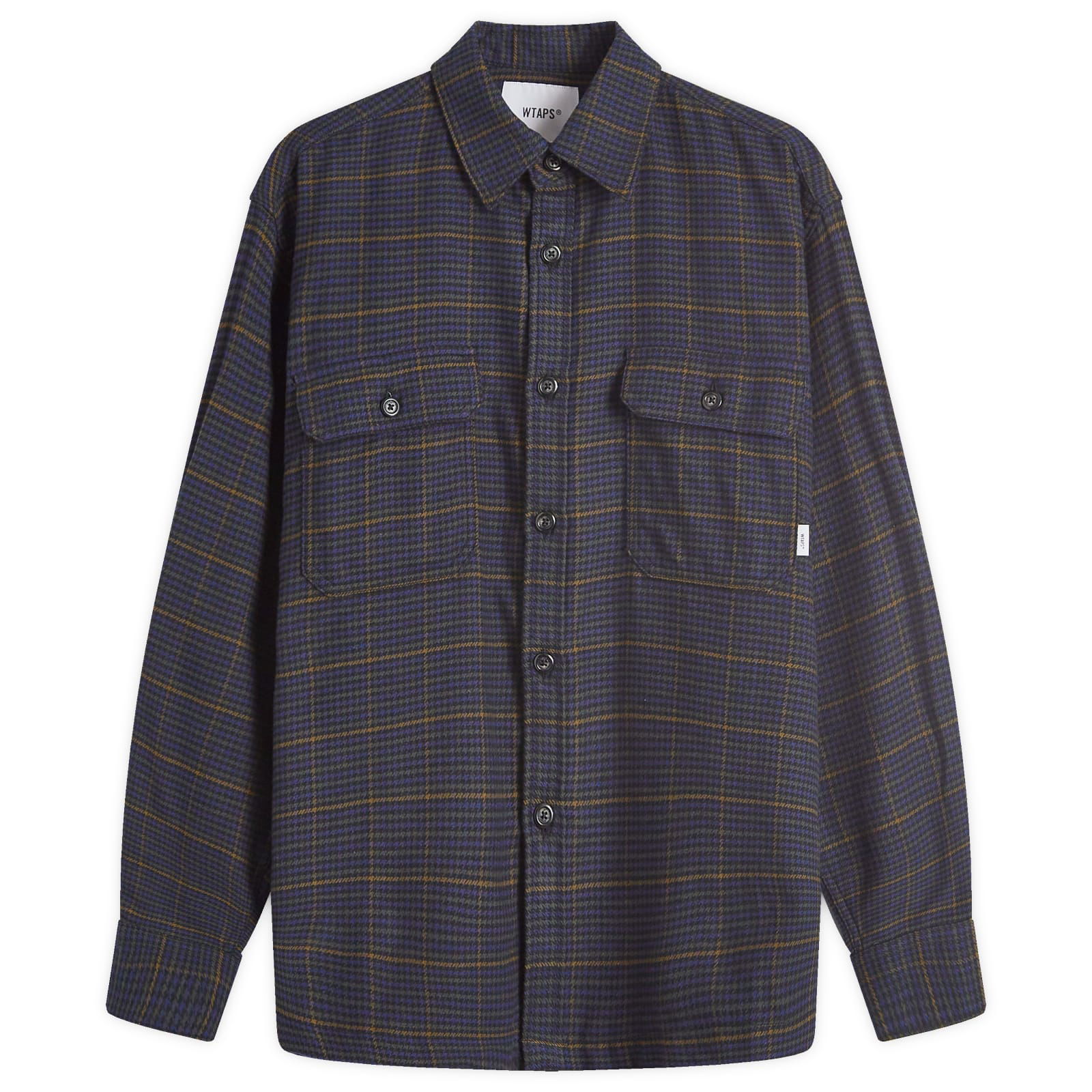 Checked Work Shirt Long Sleeve