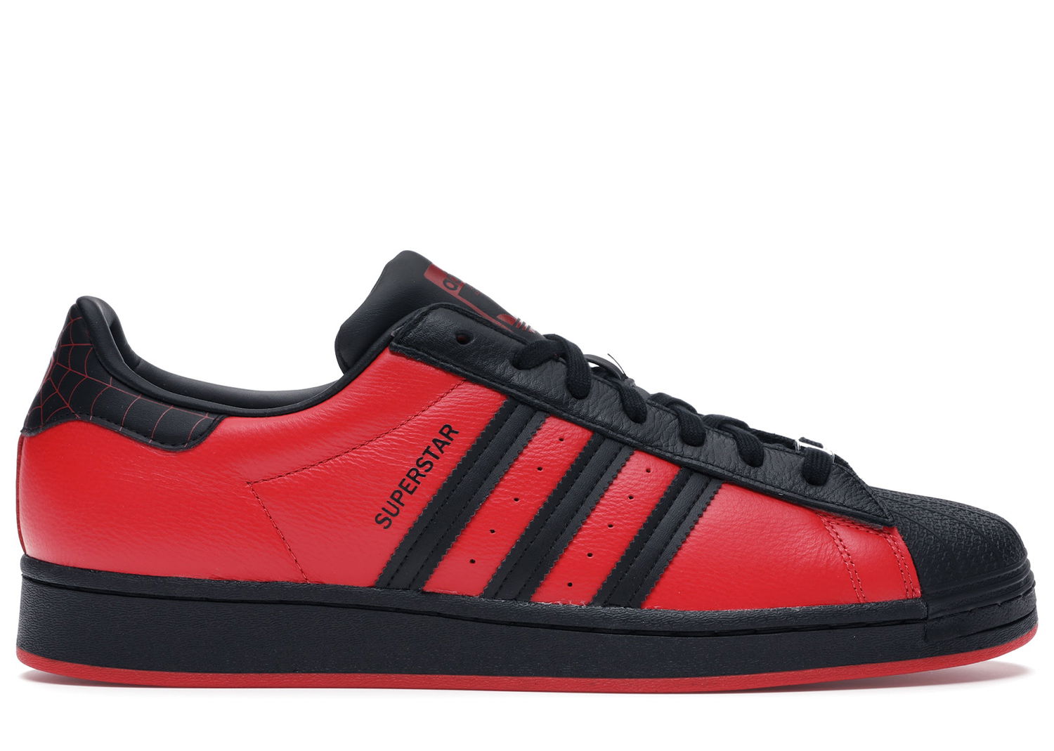 Tenisky a topánky adidas Originals Superstar Spider-Man: Miles Morales Červená | GV7128, 0