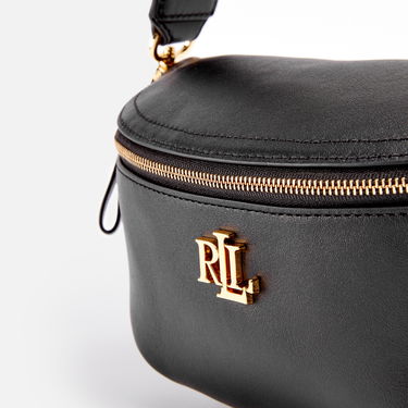 Ľadvinka Polo by Ralph Lauren Leather Belt Bag Čierna | 431934832003, 2