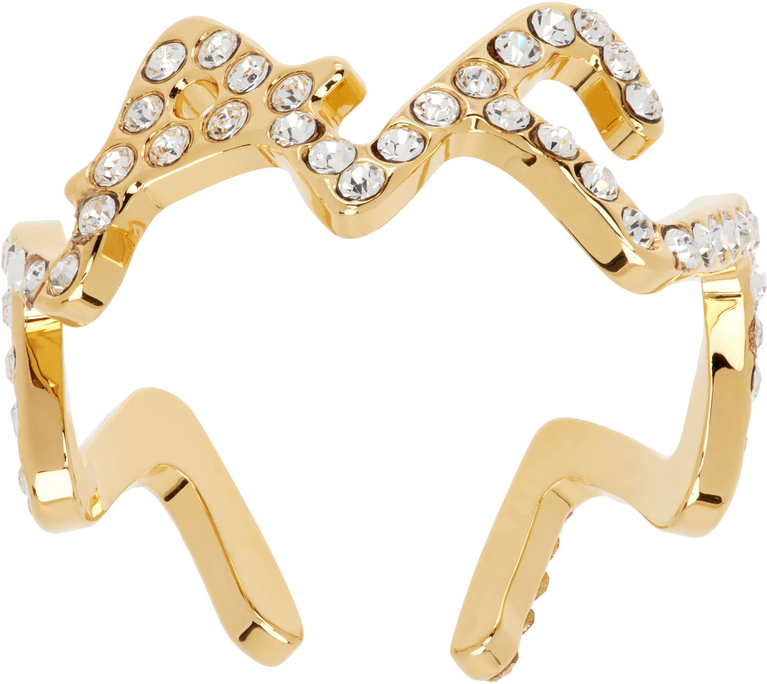 Prsteň Marni Marni Symbol Crystal Ring Metalická | ANMV0130N0 P6527, 0