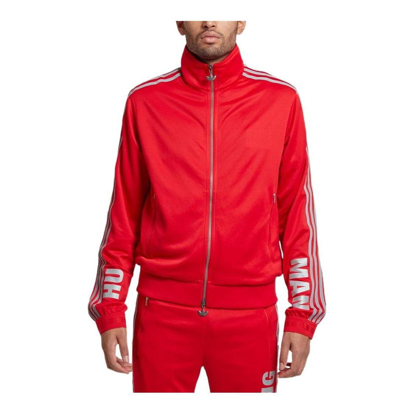 Súprava adidas Originals Pharrell Hu Race Track Jacket Červená | BK4291