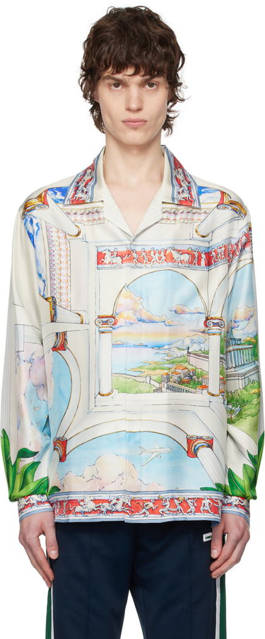 Košeľa Casablanca Casablanca 'Le Passage' Silk Shirt Rôznofarebný | U-MPS25-SH-006-02, 0