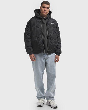 Bomber bunda Butter Goods Barbed Wire Bomber Jacket Čierna | P23992, 2