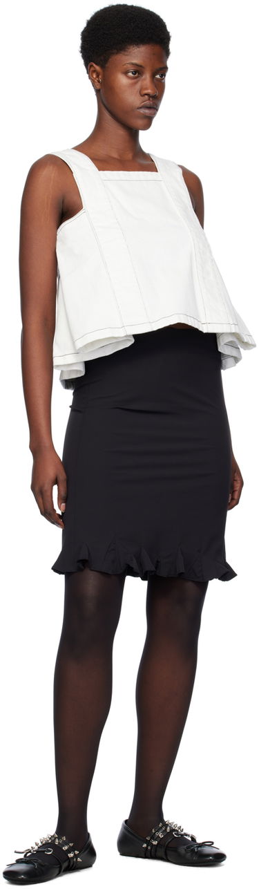 Sukňa We11done We11done Flared Midi Skirt Čierna | WD-SK0-24-271-W-BK, 3