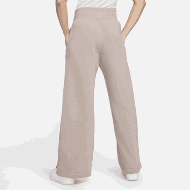 Tepláky Nike Phoenix Fleece Wide Pant Diffused Taupe/Sail Ružová | DQ5615-272, 2