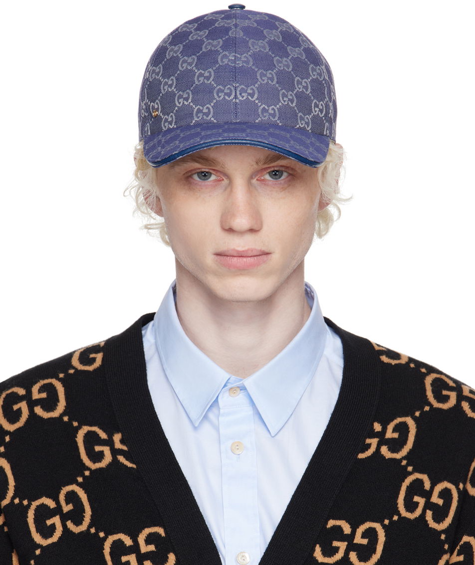 Šiltovka Gucci GG Modrá | 748475 4HG62, 0