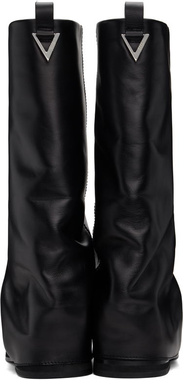 Šaty The Attico Attico Robin Slouch Leather Boots Čierna | 241WSH00798 LBT019AA, 1