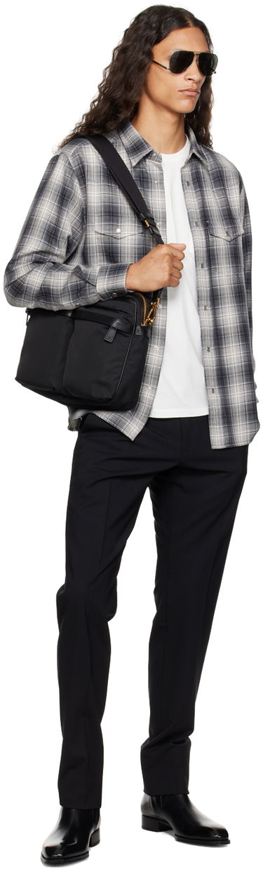 Taška cez rameno Tom Ford Tom Ford Recycled Nylon Utility Bag Čierna | H0606-TNY017G, 3