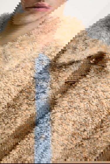 Bunda DAILY PAPER Reversible Fur Jacket Oversize Béžová | 2521018, 7