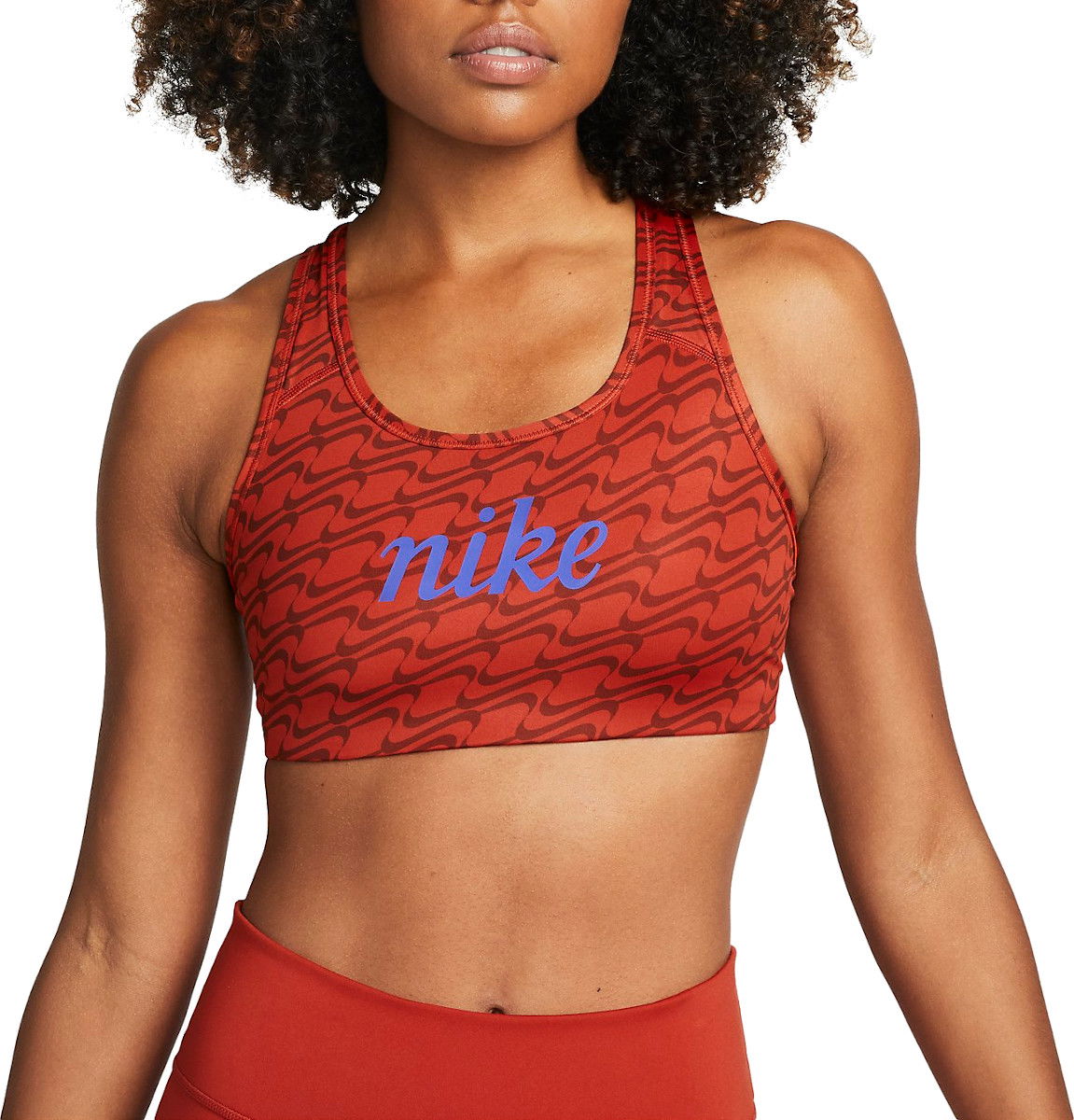 Podprsenka Nike Dri-FIT Swoosh Icon Clash Sports Bra Červená | dq5121-623, 0