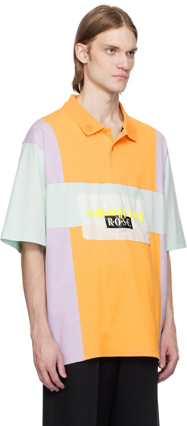 Polo tričko Martine Rose Martine Rose Oversized Panelled Polo Oranžová | 643JE03800I, 1