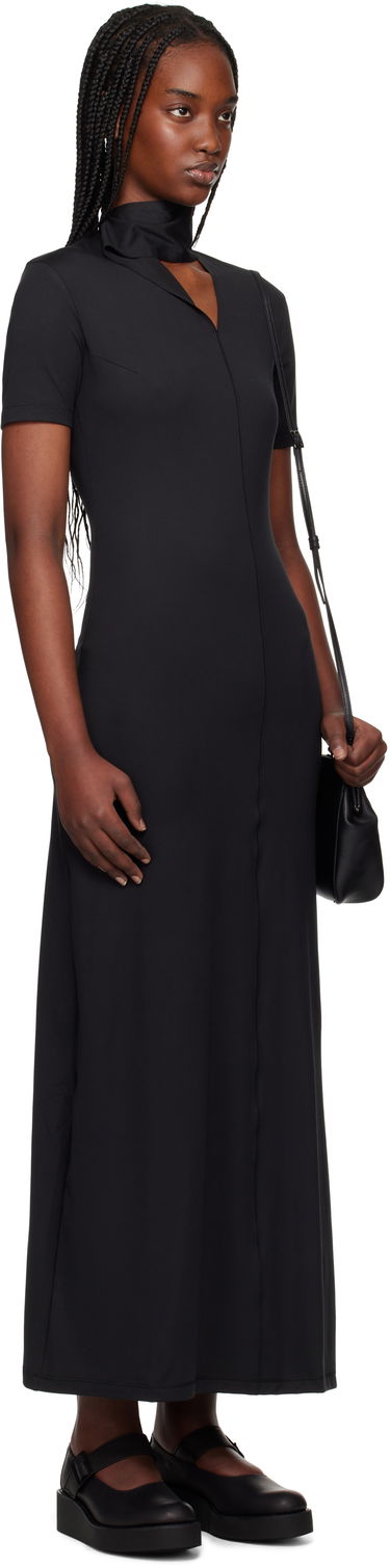 Šaty Y-3 Y-3 Fitted Closure Maxi Dress Čierna | JI7088, 1