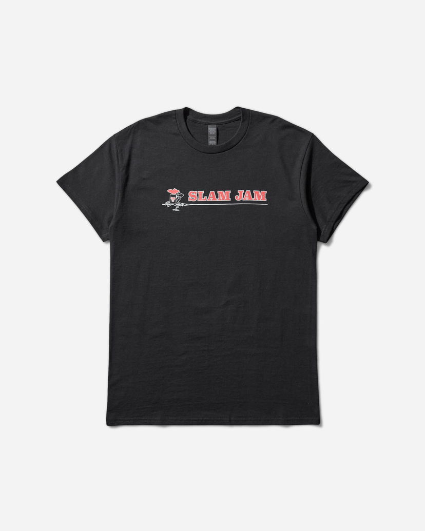 Tričko Slam Jam Slam Jam T-Shirt Čierna | SJPANINITEE BLK