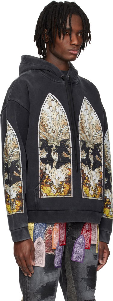 Mikina Who Decides War Who Decides War Matrimony Print Hoodie Čierna | 1110310030SS25, 1