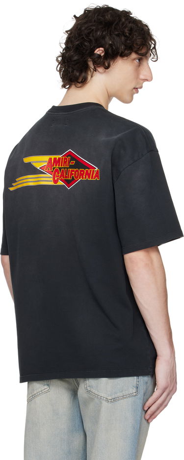 Tričko AMIRI Amiri Eagle Oversized T-Shirt Čierna | AMJYTE1209, 2