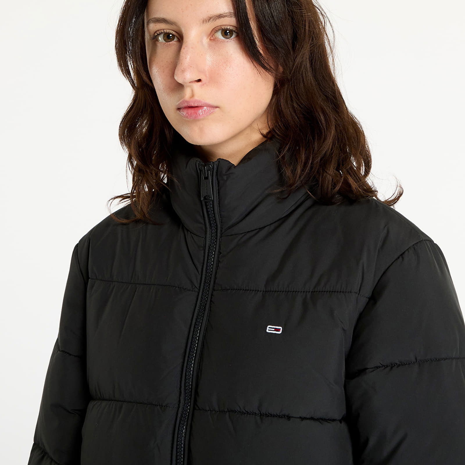 Maxi Essential Puffer Coat Black