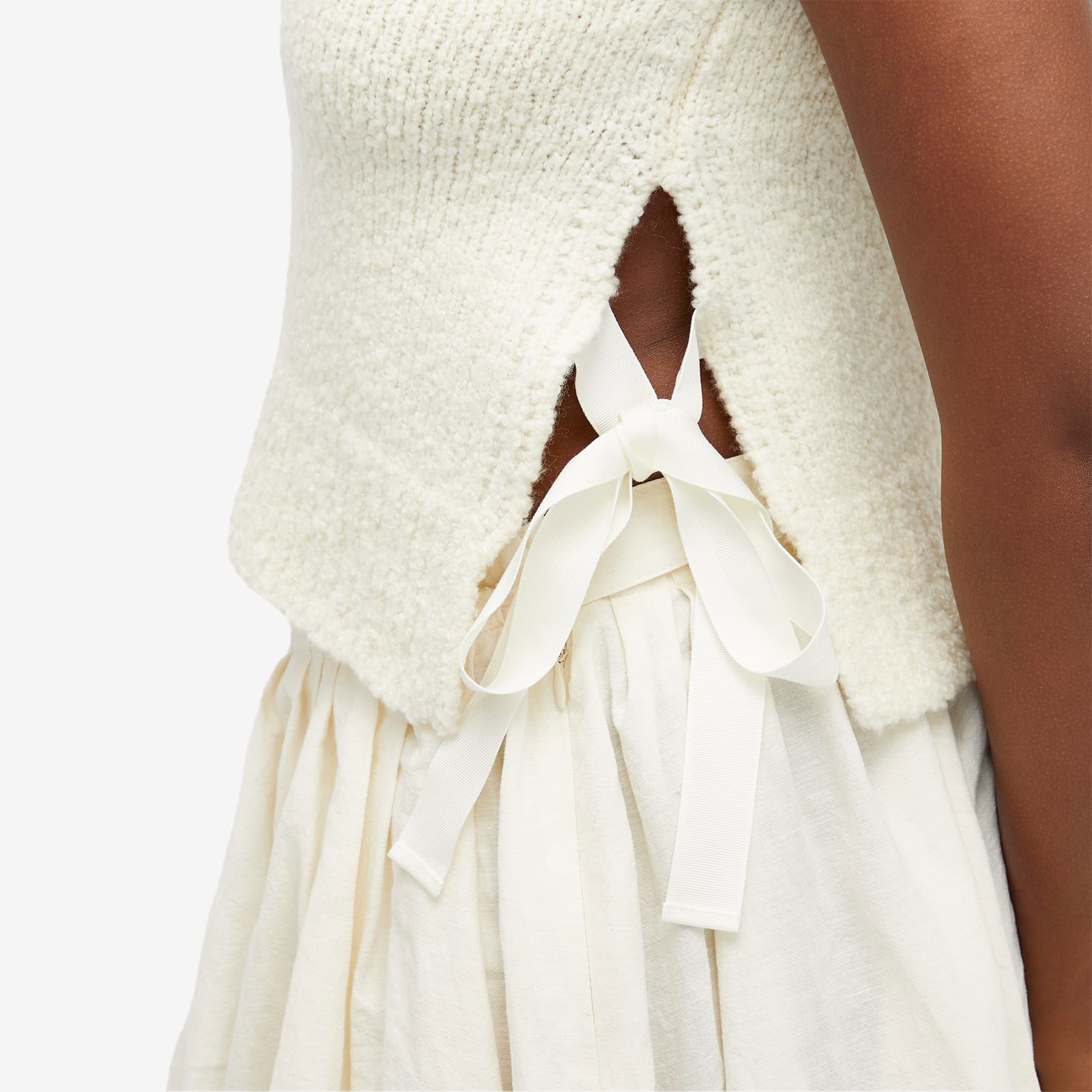 Knit Vest with Side Ties