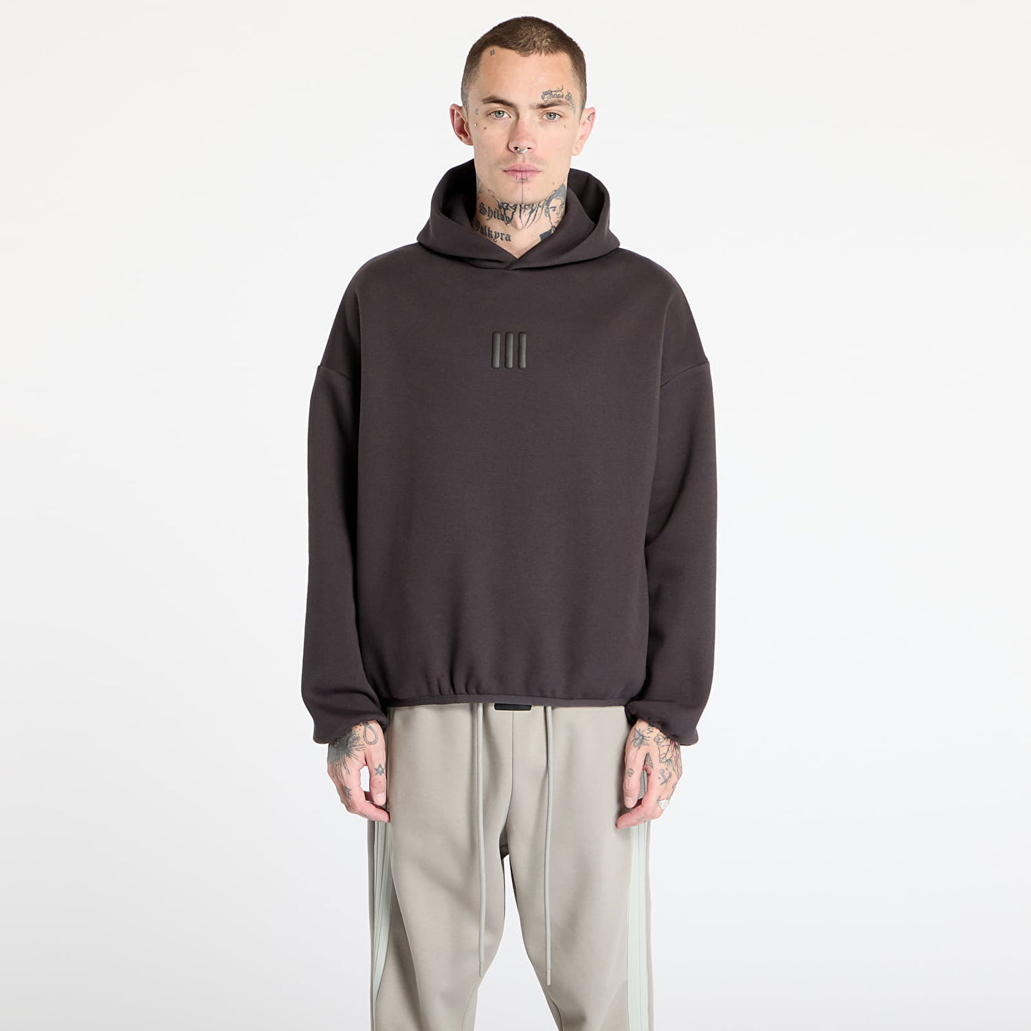Mikina adidas Originals adidas x Fear Of God Athletics Fleece Hoodie Hnedá | KA4571, 0
