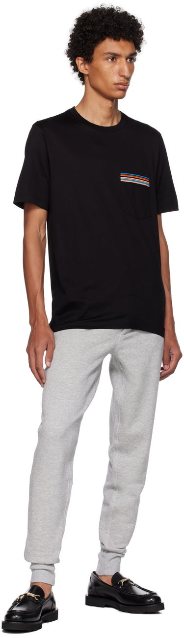 Tričko Paul Smith Paul Smith Signature Stripe Pocket Tee Čierna | M1R-306U-H00088-79, 3