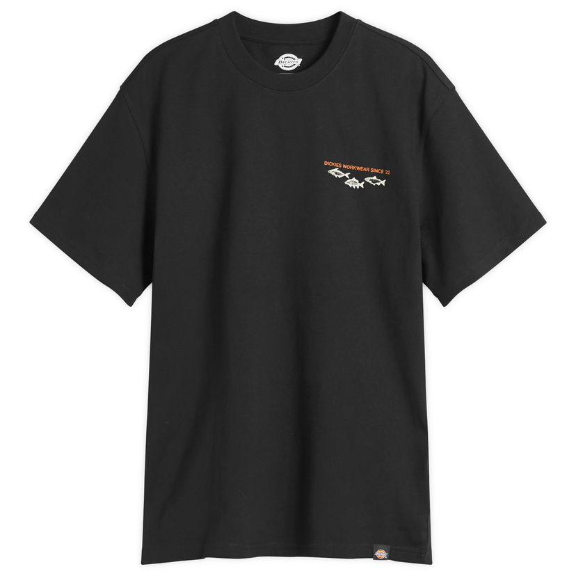 Tričko Dickies Laryville Graphic T-Shirt, Size Large Čierna | DK0A87QGBLK1