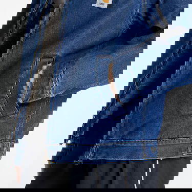 Bunda Carhartt WIP Herald Denim Jacket with Sherpa Collar XL Modrá | I033765.2JR06, 5