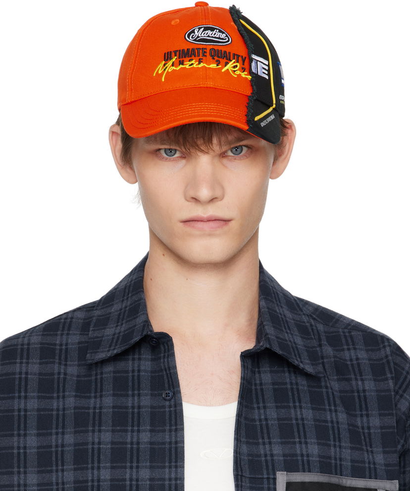 Šiltovka Martine Rose Martine Rose Collage Baseball Cap Oranžová | 1217WP13200