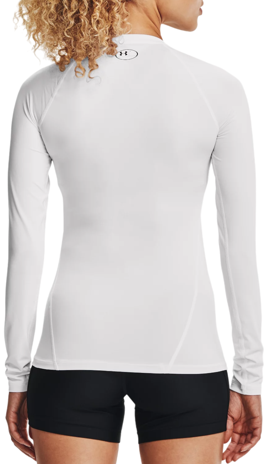 Tričko Under Armour HeatGear Compression Long Sleeve Biela | 1365459-100, 1