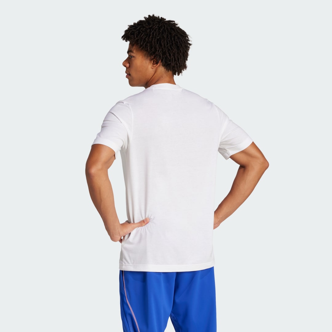 Tričko adidas Performance Graphic Handball Climacool Tee Biela | JN1306, 1