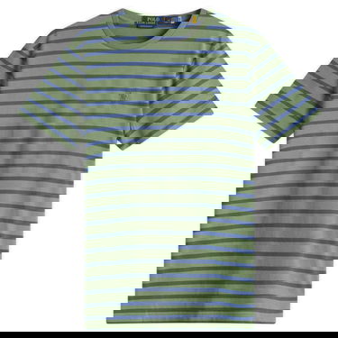 Tričko Polo by Ralph Lauren Ralph Lauren Striped T-Shirt, Size Large Zelené | 710938134-GRN, 0