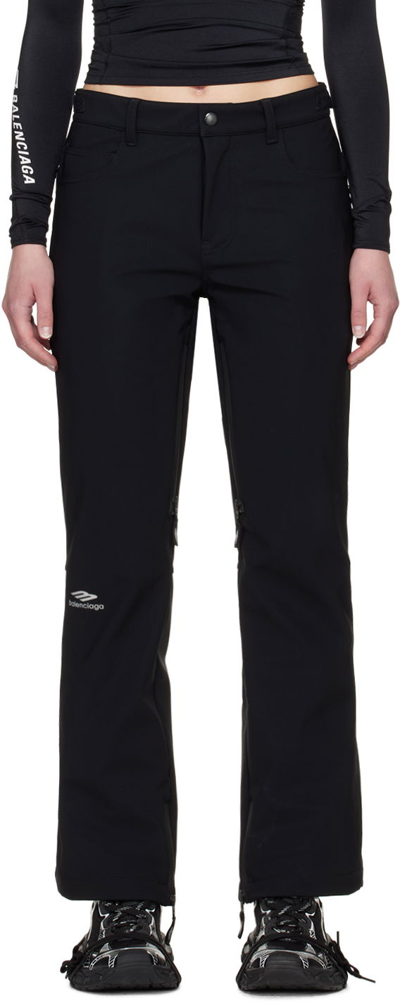 Nohavice Balenciaga 3B Sports Icon Ski Trousers Čierna | 774002 TPQ37, 0