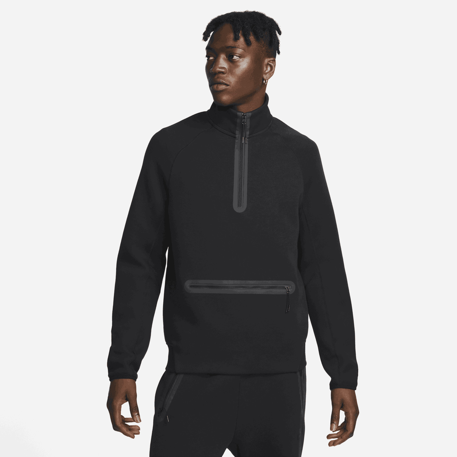 Mikina Nike Sportswear Tech Fleece Čierna | FB7998-010, 0