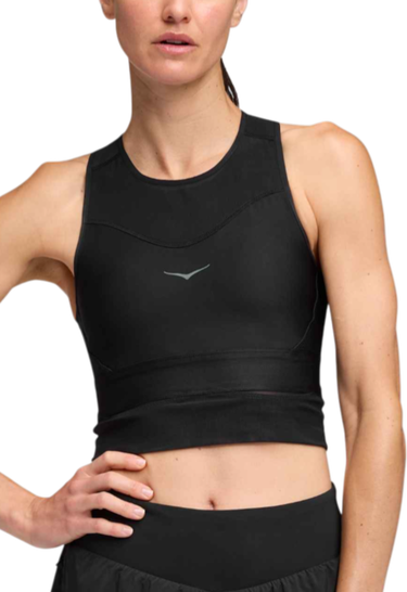Podprsenka Hoka One One Hoka Race Day Crop Top Čierna | 1166630-bblc, 0