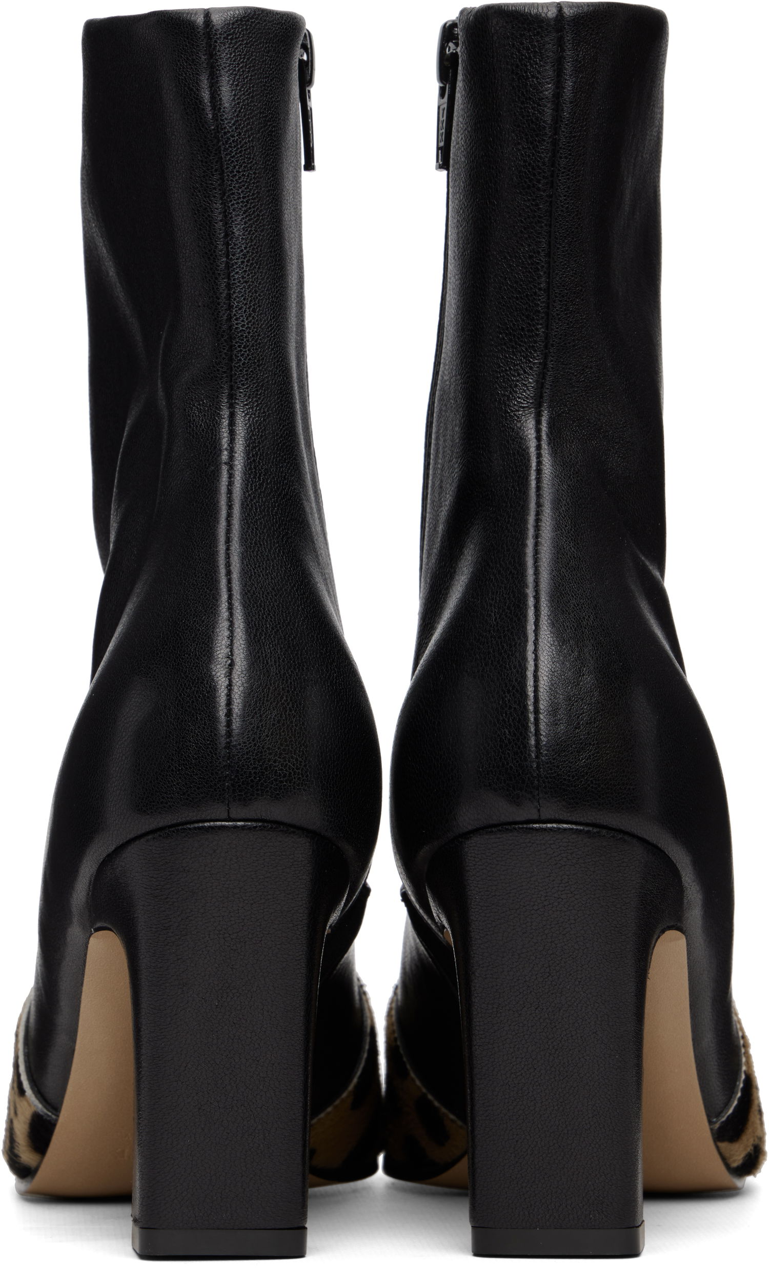 Tenisky a topánky Khaite Nevada Stretch Leopard Print Pointed Toe Ankle Boots Rôznofarebný | F1067-973, 1