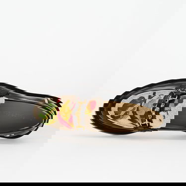 Tenisky a topánky Filling Pieces Embroidered Loafer with Sherpa Trim and Gold Bit Čierna | 112611303287130, 3