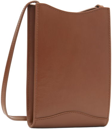 Taška cez rameno A.P.C. Jamie Neck Pouch Shoulder Bag Hnedá | PXBMW-F63412, 2