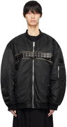 Belted Bomber Jacket