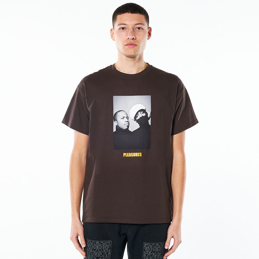 Tričko Pleasures Vocabulary Tee Hnedá | P22SP059-BROWN, 0