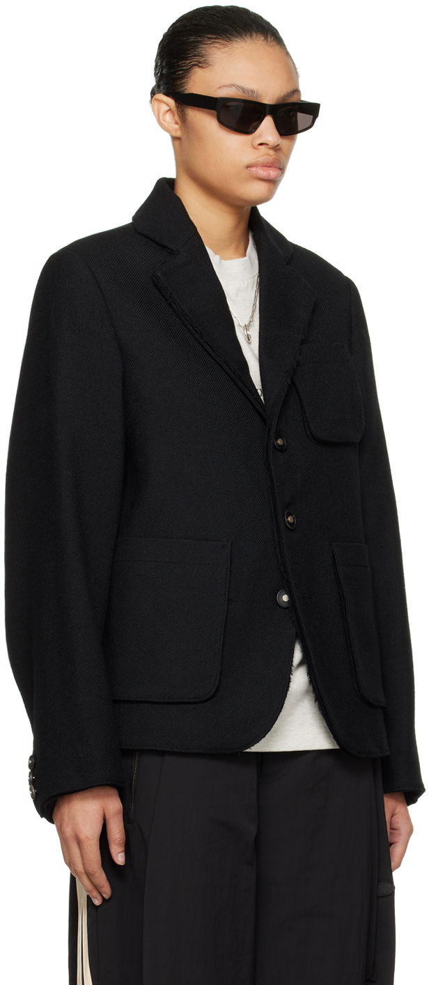 Raw Edge Blazer